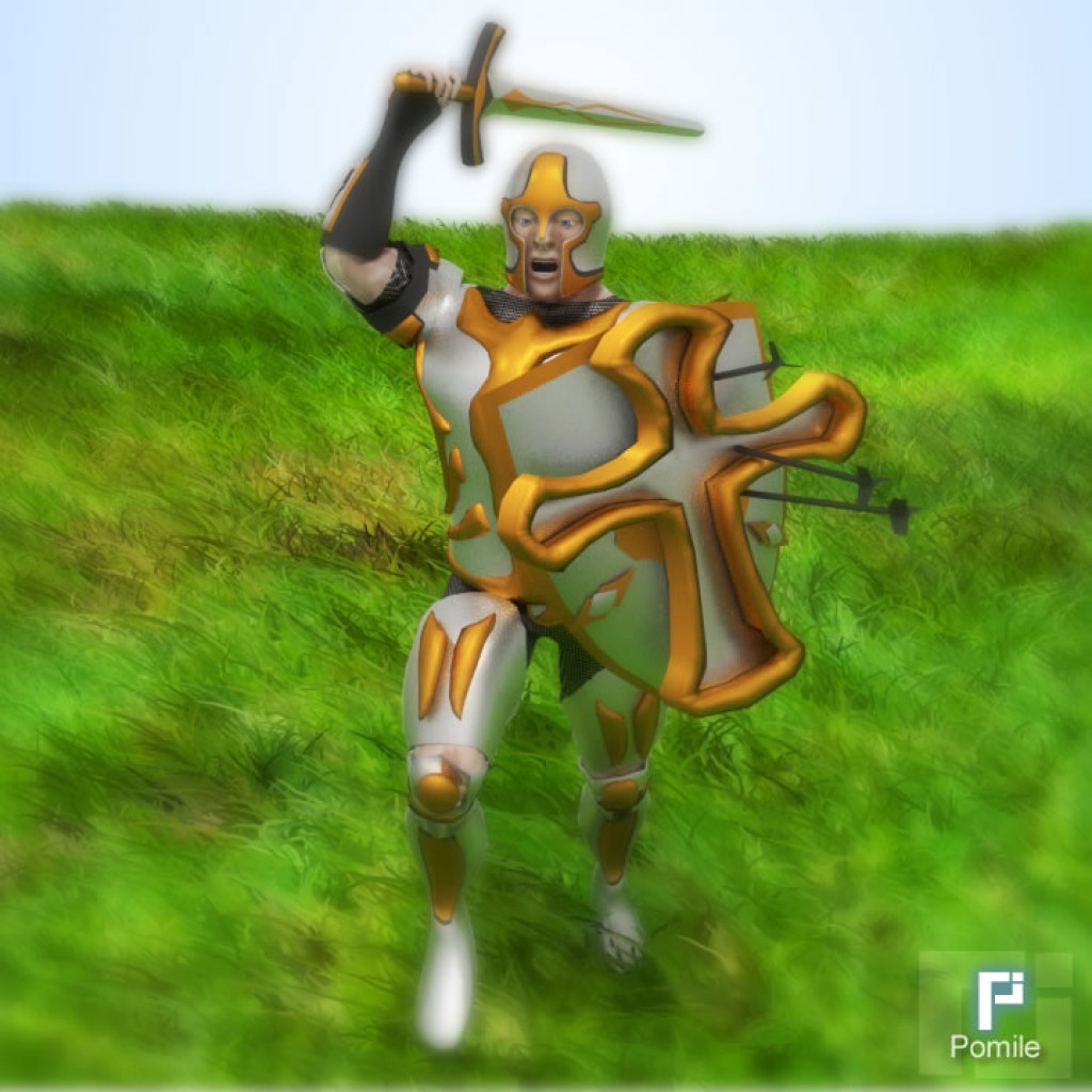 Knight (Rigged - Mid Poly) preview image 1